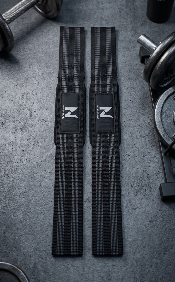 NORDFORGE Padded Lifting Straps (Pair)