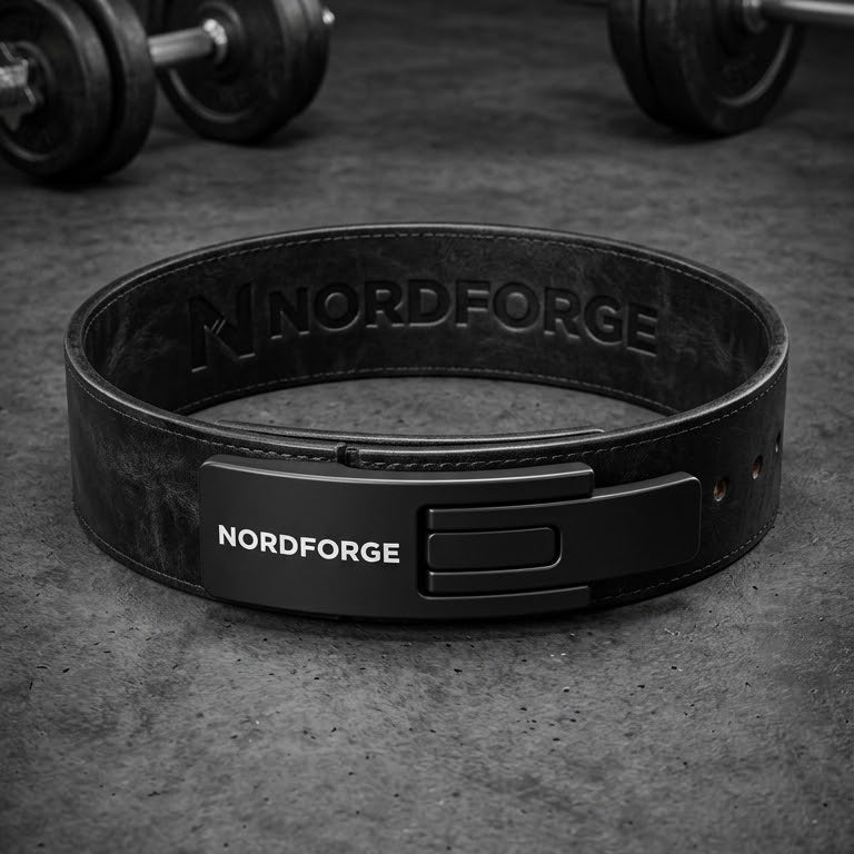 NORDFORGE Pro Leather Lever Belt