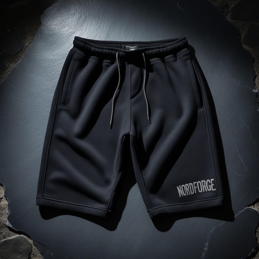Heavyweight Fleece Shorts - Black