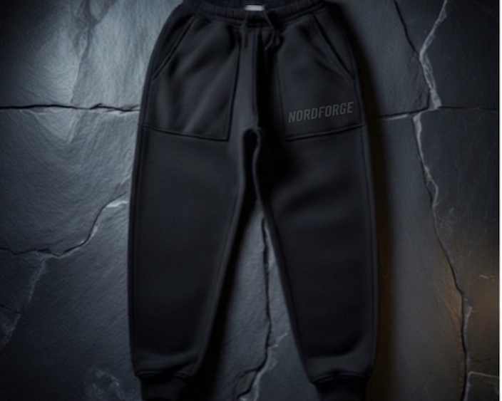 Heavyweight Fleece Joggers - Black